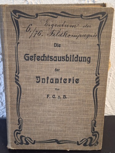 Die gefechtsausbildung der - gefechtsausbildung,