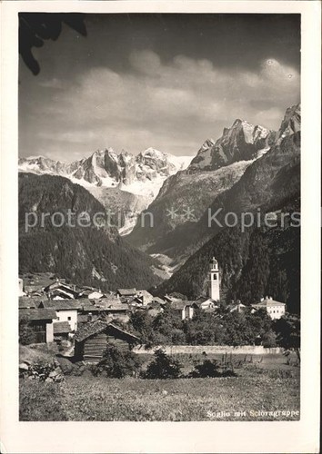 Soglio mit scioragruppe - soglio,