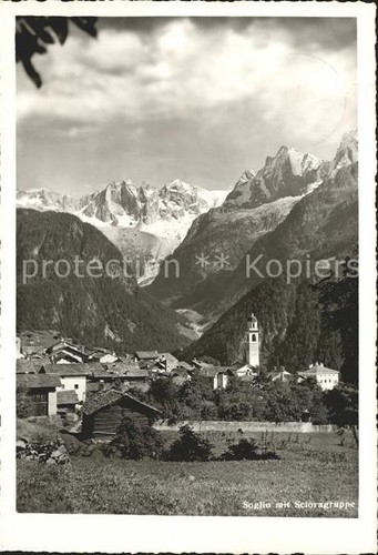 Soglio mit scioragruppe - mit,
