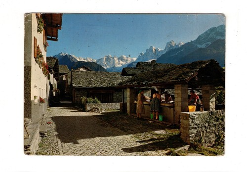 Ansichtskarte soglio im - ak,
