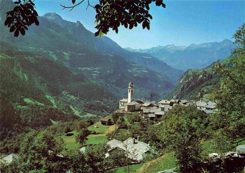 Soglio maloja panorama - soglio,