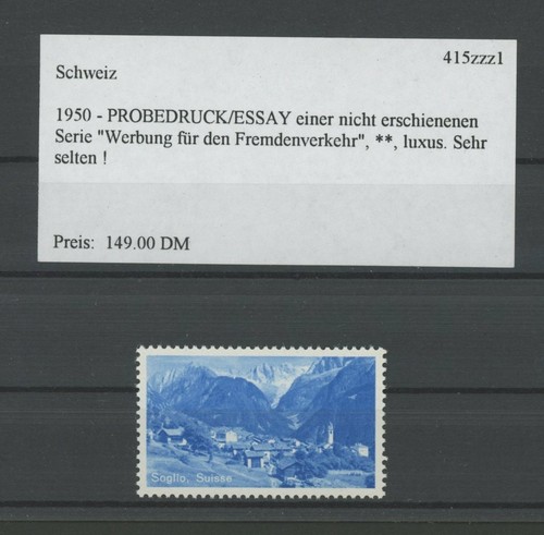 Schweiz specimen 1950 - schweiz,