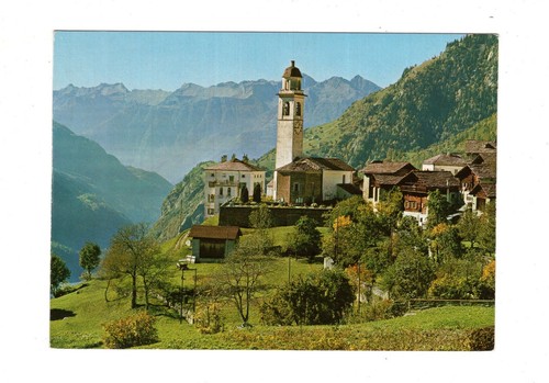 Ansichtskarte soglio - soglio, im