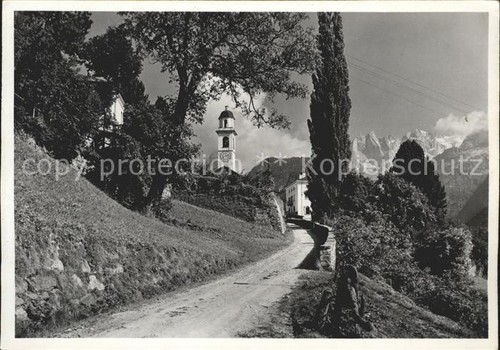 Soglio dorfeingang - soglio,