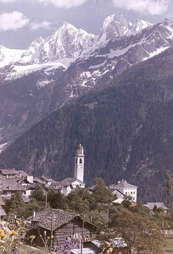 Kleinbild dia soglio - kleinbild-dia, ·