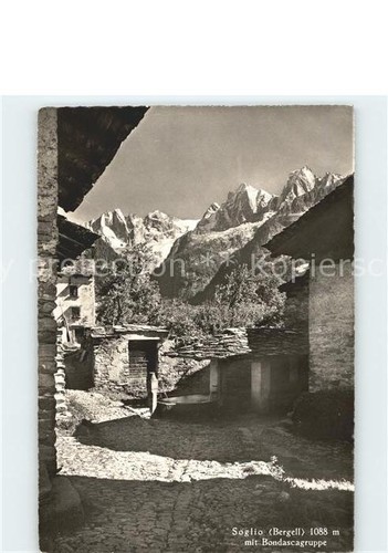 Soglio mit bondascagruppe - soglio,