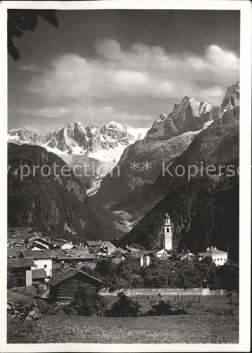 Soglio mit scioragruppe - soglio,