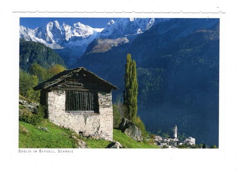 Ansichtskarte soglio - ansichtskarte,