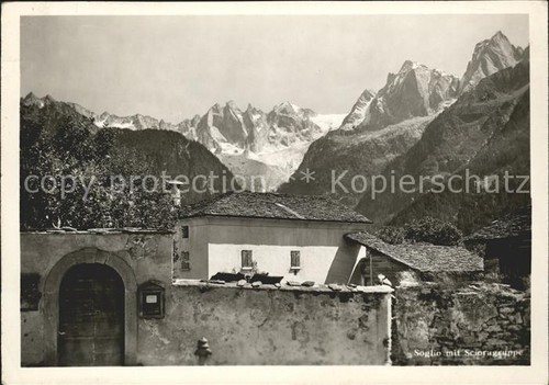 Soglio mit scioragruppe - mit,