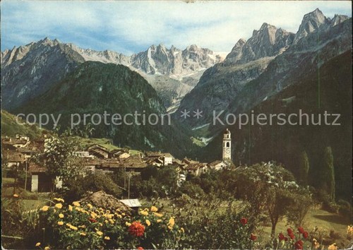 Soglio bergell panorama - bergell,