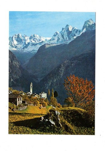 Ansichtskarte soglio - ansichtskarte, /