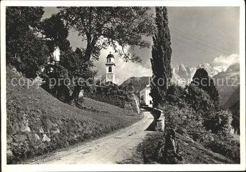 Soglio dorfeingang - soglio,
