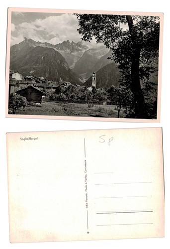 Alte postkarte soglio - alte,