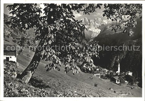 Soglio mit scioragruppe - mit,